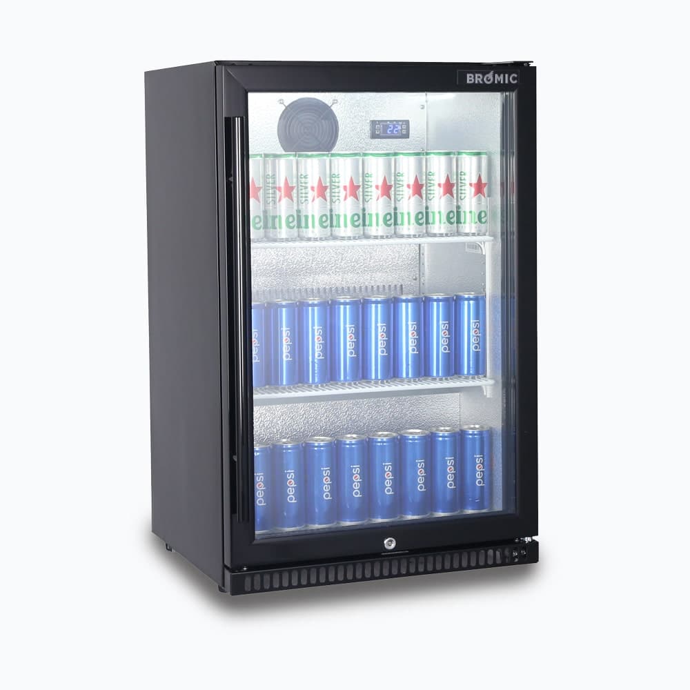 Bromic - Back Bar Fridge - 118L - 1 Door - Hinged