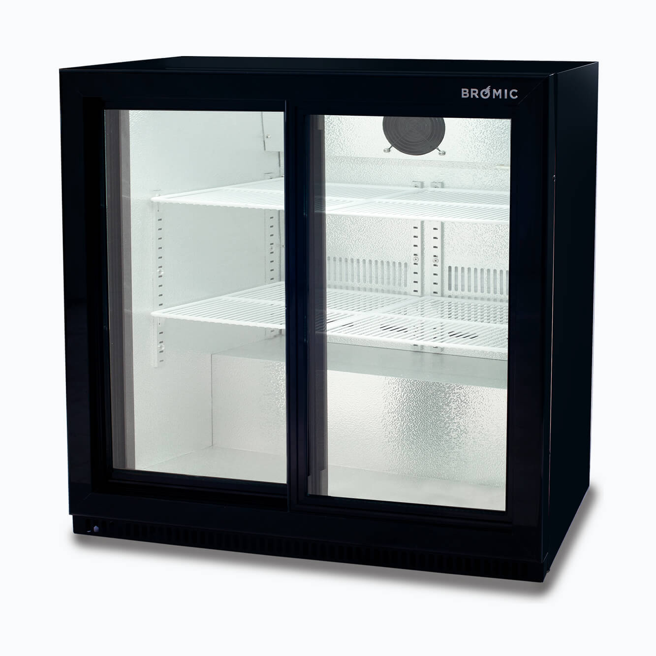 Bromic - Back Bar Fridge - 190L - 2 Doors - Sliding