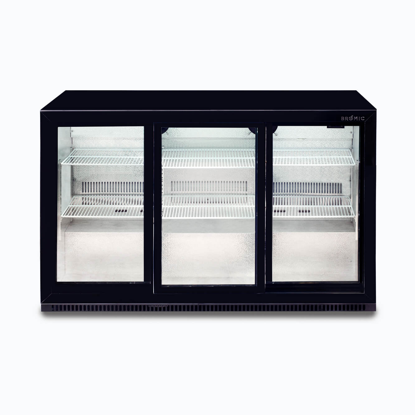 Bromic - Back Bar Fridge - 307L - 3 Doors - Sliding