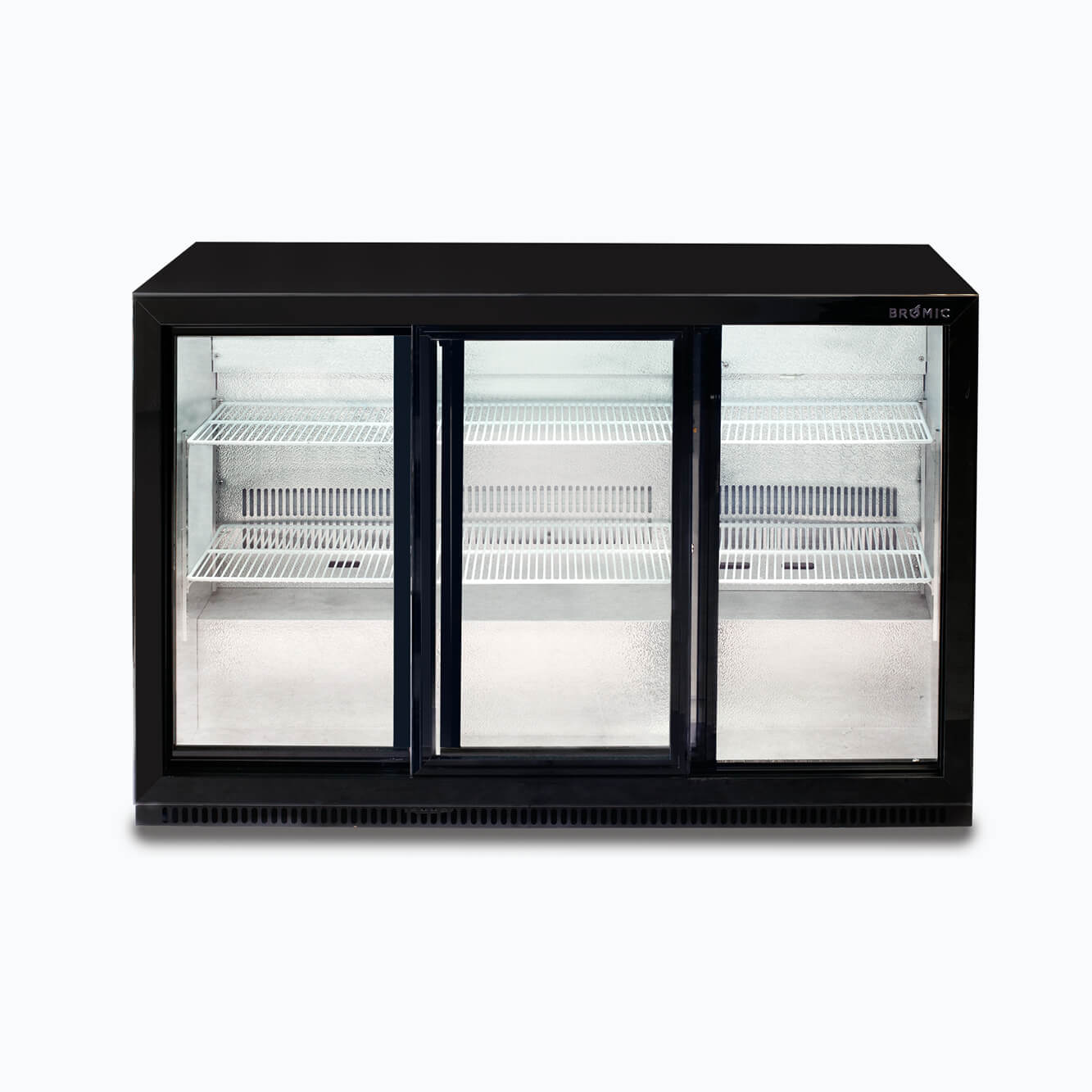 Bromic - Back Bar Fridge - 307L - 3 Doors - Sliding