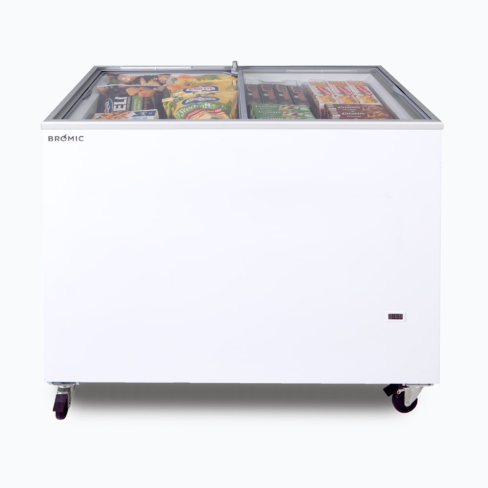 Bromic CF0300FTFG Flat Glass Top Chest Freezer 296L