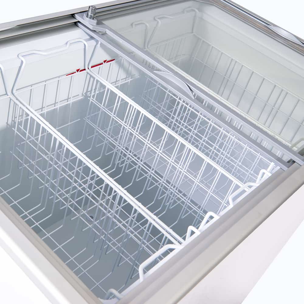 Bromic - Display Chest Freezer - 296L - Flat Glass Top