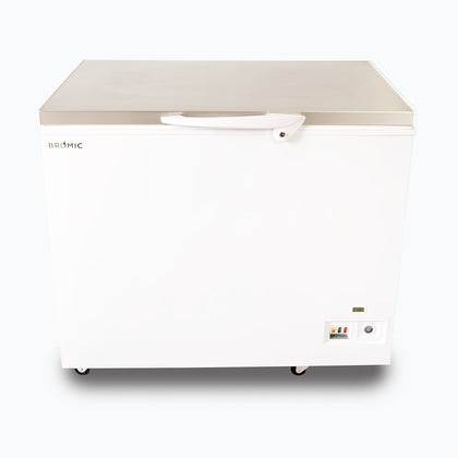 Bromic CF0300FTSS-NR Flat Stainless Steel Top Chest Freezer 296L