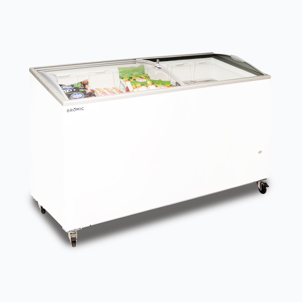 Bromic CF0500ATCG Angled Glass Top Chest Freezer 427L