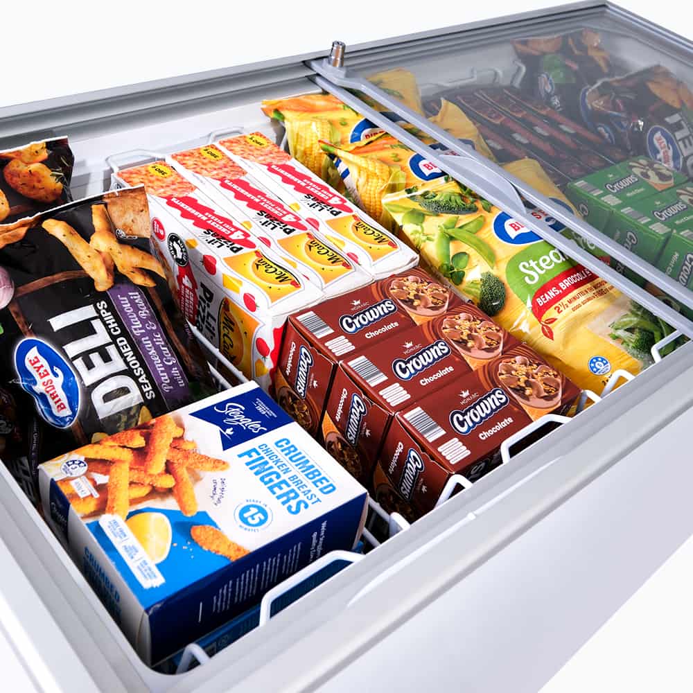 Bromic - Display Chest Freezer - 491L - Flat Glass Top