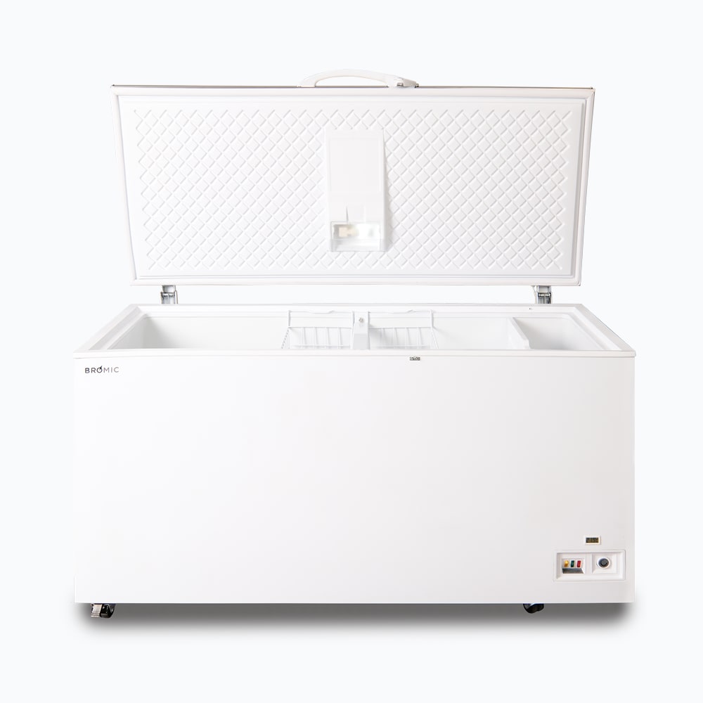 Bromic CF0500FTSS-NR Flat Stainless Steel Top Chest Freezer 492L 1552w