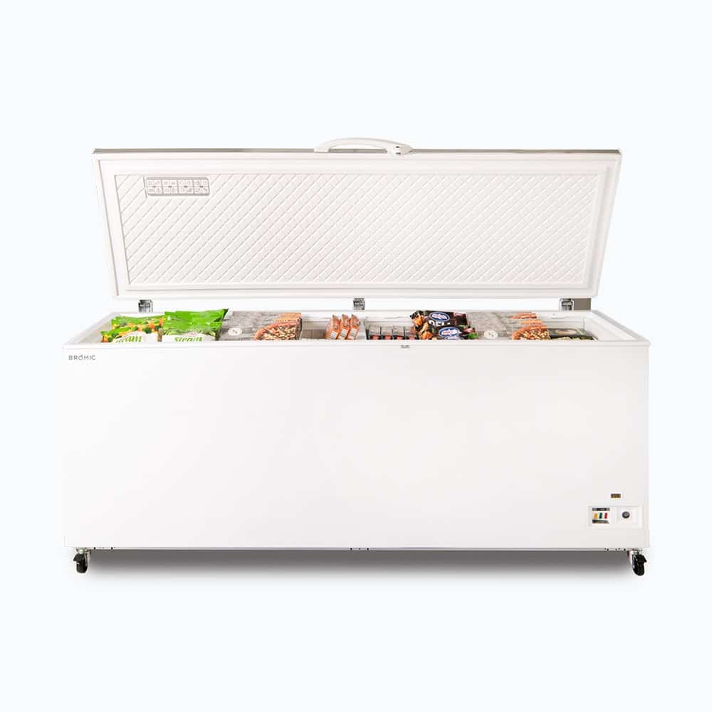Bromic - Storage Chest Freezer - 675L - Stainless Steel Top