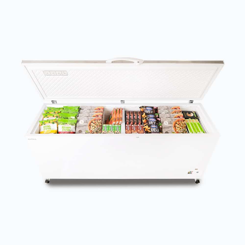Bromic - Storage Chest Freezer - 675L - Stainless Steel Top