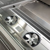 Bromic DD1875SG-NR Square Glass Deli Display 1955mm