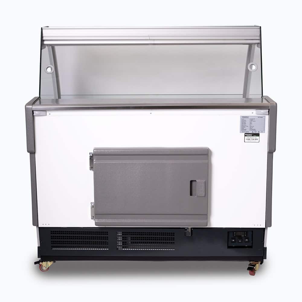 Bromic DD1250SG-NR - Square Glass Deli Display 1330mm