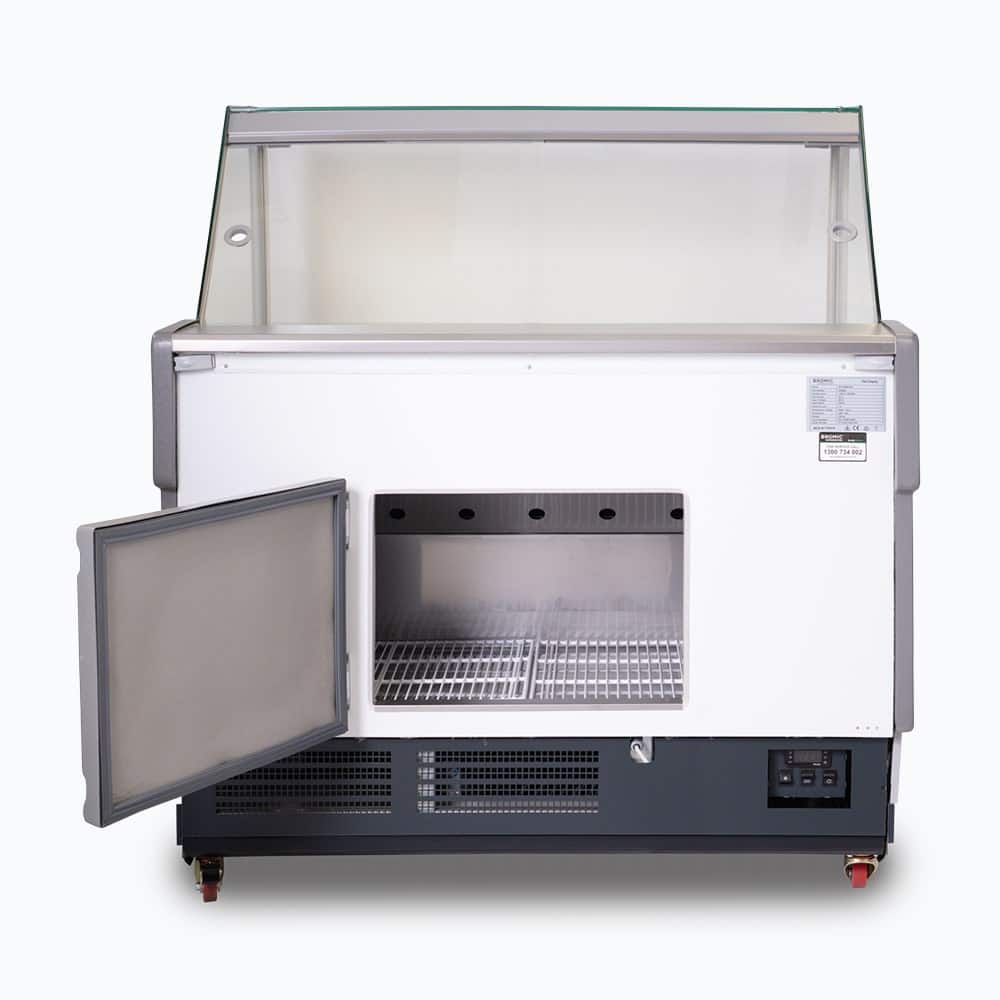 Bromic - Square Glass Deli Display - 1330mm