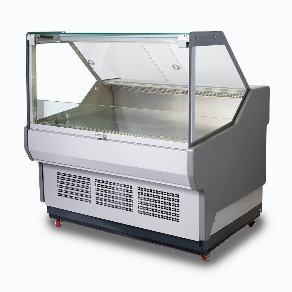 Bromic - Square Glass Deli Display - 1330mm