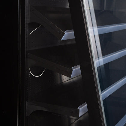 Bromic SVM1250HD-NR - Semi Vertical Display Fridge 1250mm - 2 Hinged Doors