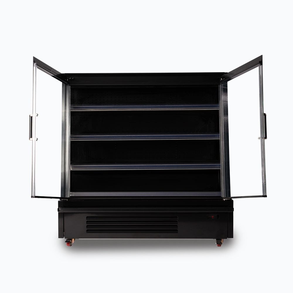 Bromic - Semi Vertical Display Fridge - Gondola - 1580mm - 2 Doors - Hinged