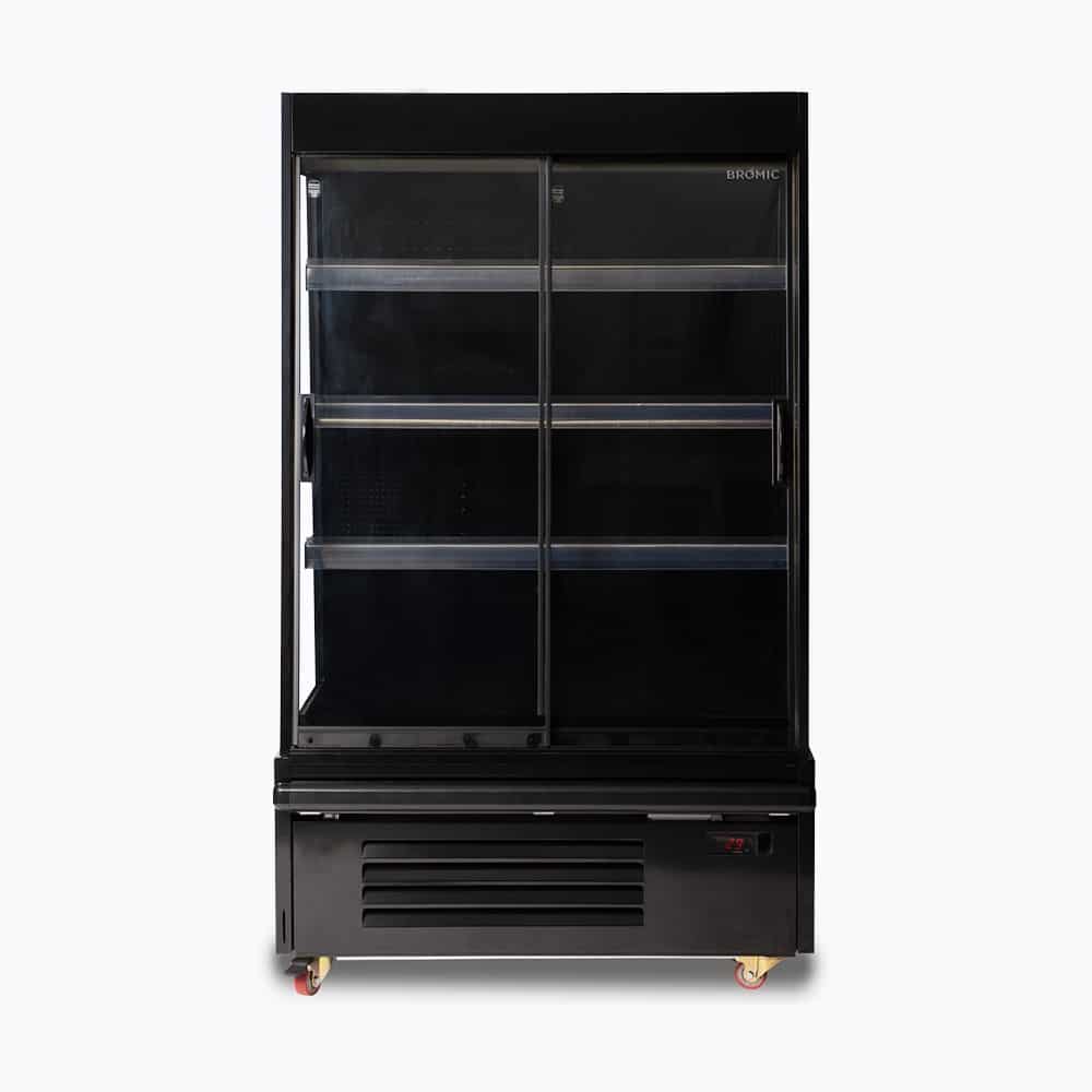 Bromic - Semi Vertical Display Fridge - 938mm - 2 Doors - Sliding
