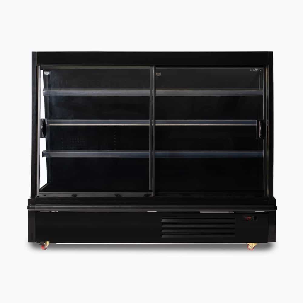 Bromic - Semi Vertical Display Fridge - 1875mm - 2 Doors - Sliding