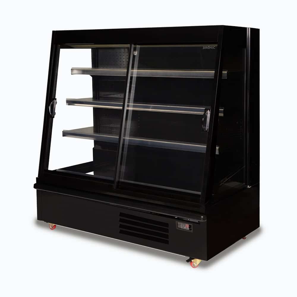 Bromic - Semi Vertical Display Fridge - 1875mm - 2 Doors - Sliding