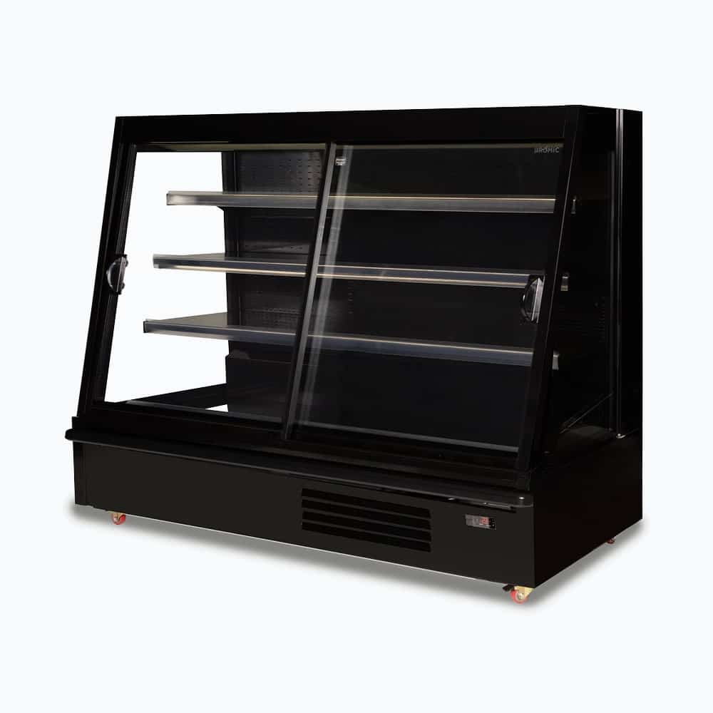 Bromic - Semi Vertical Display Fridge - 2500mm - 4 Doors - Sliding