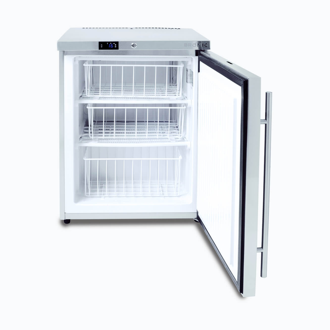 Bromic - Under Bench Freezer - 115L - 1 Door - Stainless Steel
