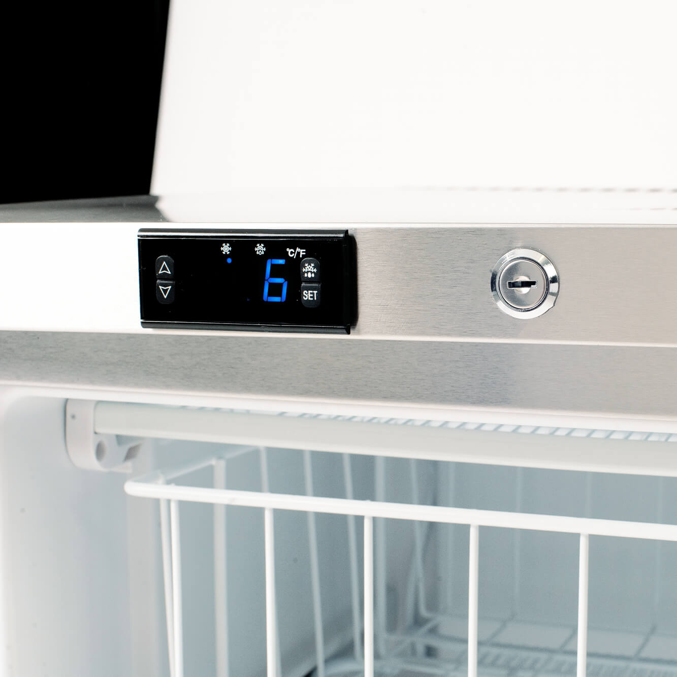Bromic - Under Bench Freezer - 115L - 1 Door - Stainless Steel