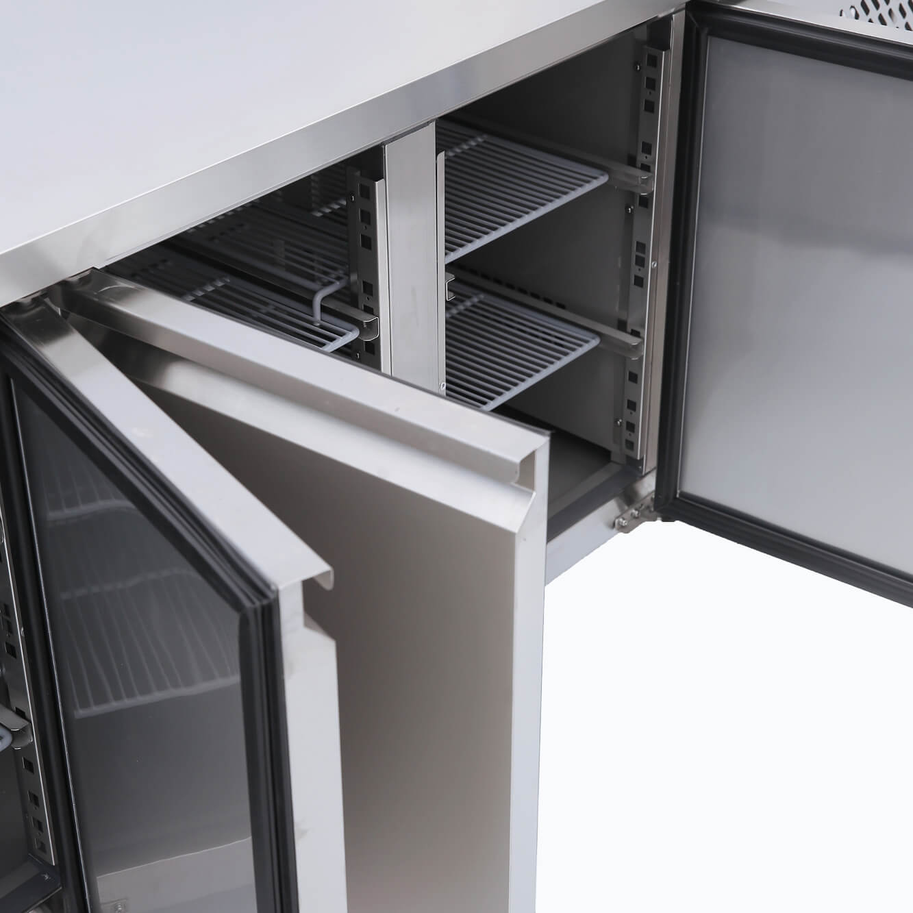Bromic - Under Bench Freezer - 553L - 4 Doors - Stainless Steel