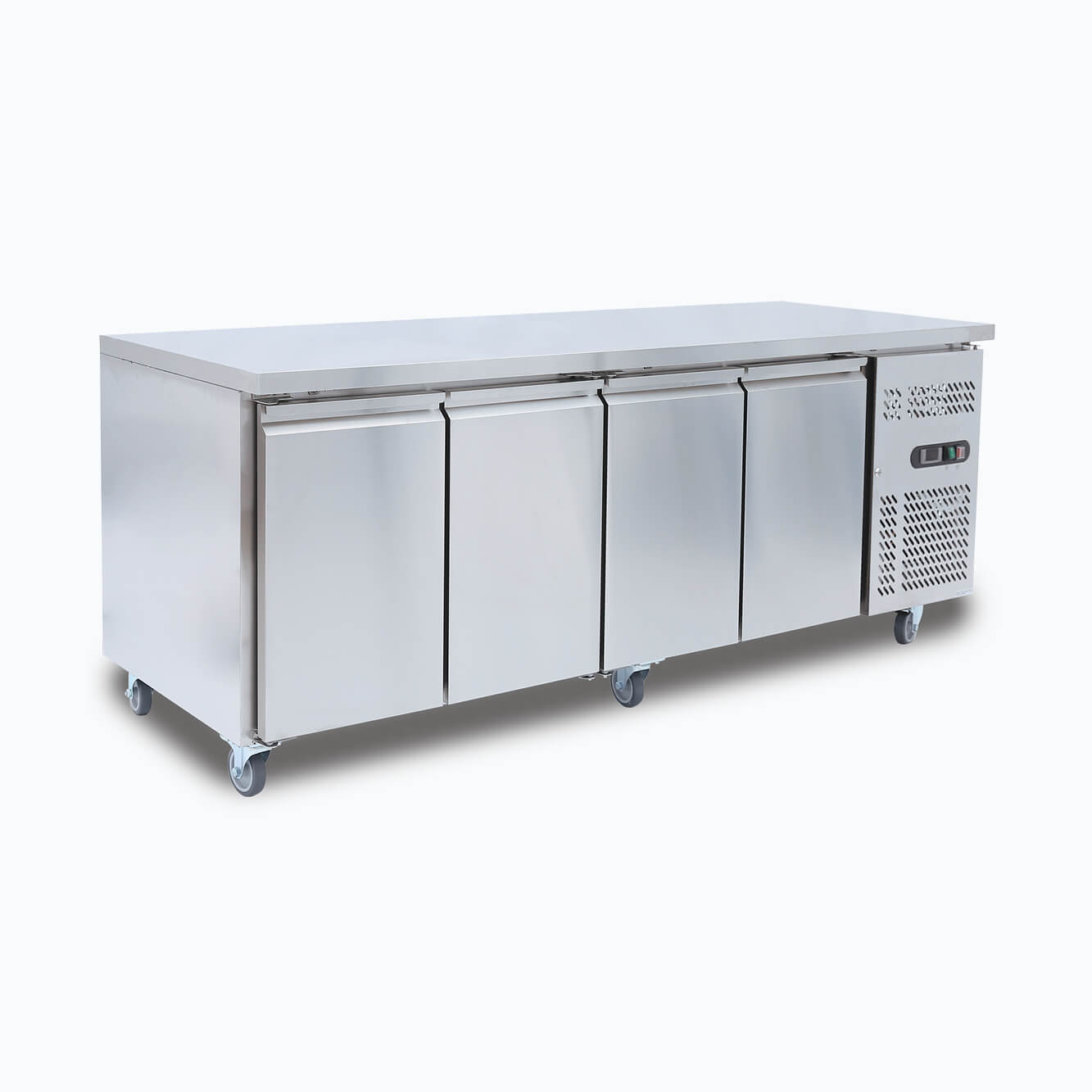 Bromic - Under Bench Freezer - 553L - 4 Doors - Stainless Steel