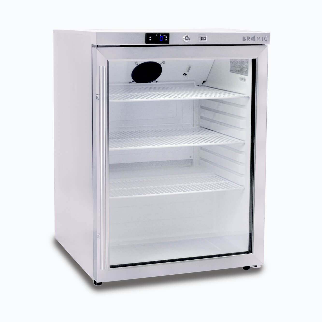 Bromic - Under Bench Display Fridge - 138L - 1 Door - Glass
