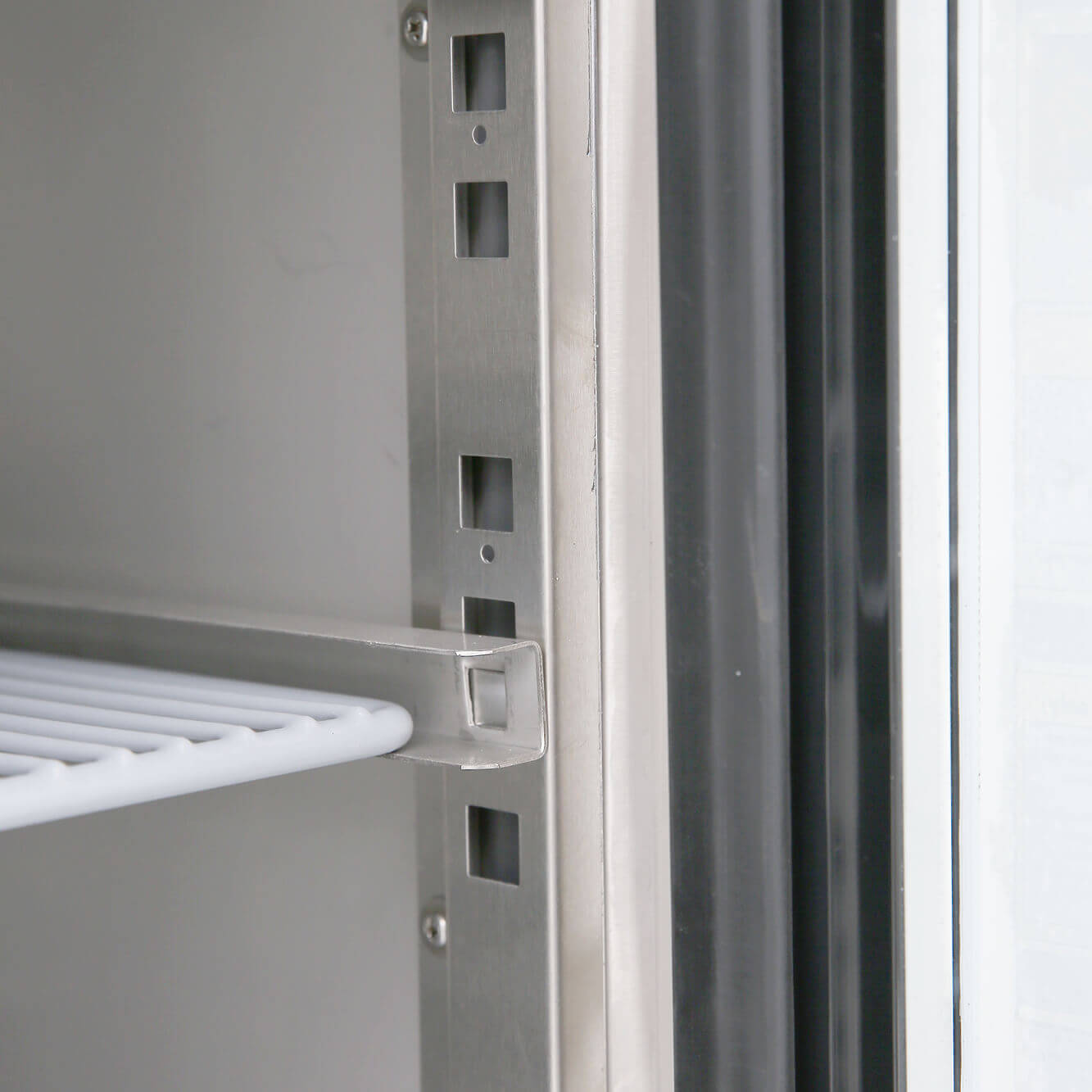 Bromic UBC1360GD-NR - Under Bench Display Fridge - 282L - 2 Doors - Glass