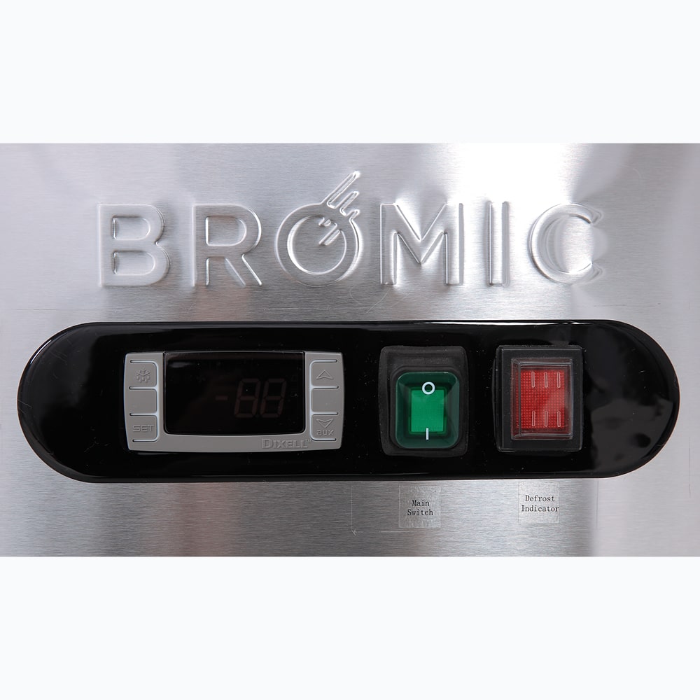 Bromic - Under Bench Fridge - 417L - 3 Doors - Stainless Steel