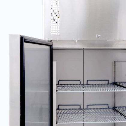 Bromic UBC1360GD-NR - Under Bench Display Fridge - 282L - 2 Doors - Glass