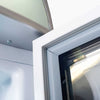 Bromic UF0374LS-NR LED Flat Glass Door Freezer with Lightbox 300L