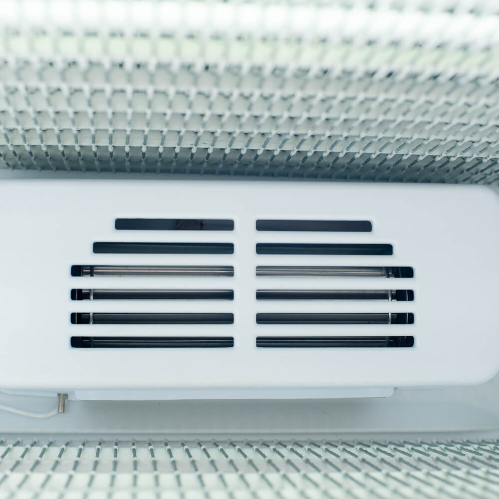 Bromic UF0374S-NR LED Flat Glass Door Freezer 300L