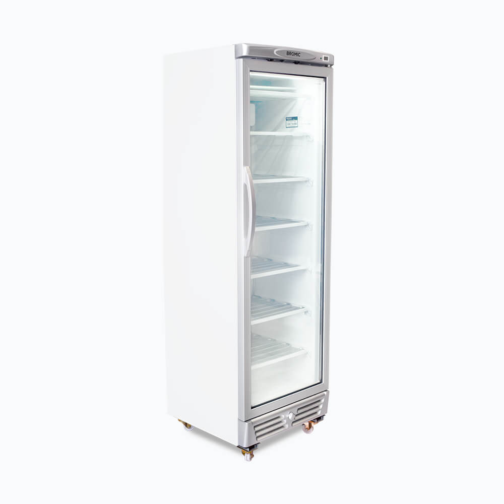 Bromic - Upright Display Freezer - 300L - 1 Door - Flat Glass