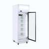 Upright Display Freezer 444L  1 Door Flat Glass  Lightbox