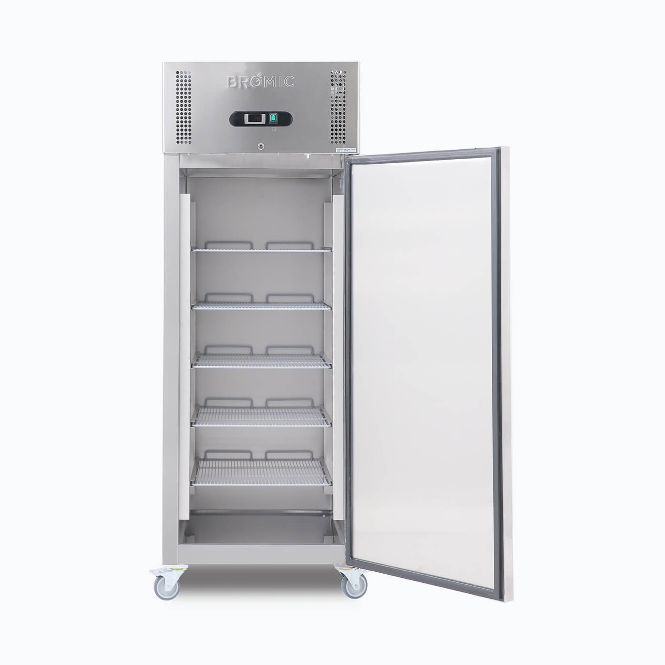 Bromic - Upright Freezer - 650L - 1 Door - Stainless Steel
