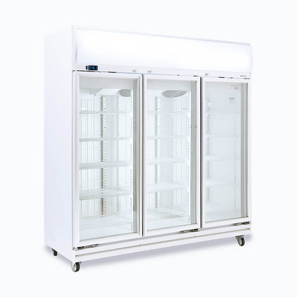 Freezer UF1500LF UP/R FF GLS 1507L 3DR New L/Box