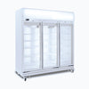 Upright Display Fridge 1507L 3 Doors