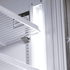 Bromic GM0690LW LED ECO White Flat Glass Door Chiller with Lightbox 660L