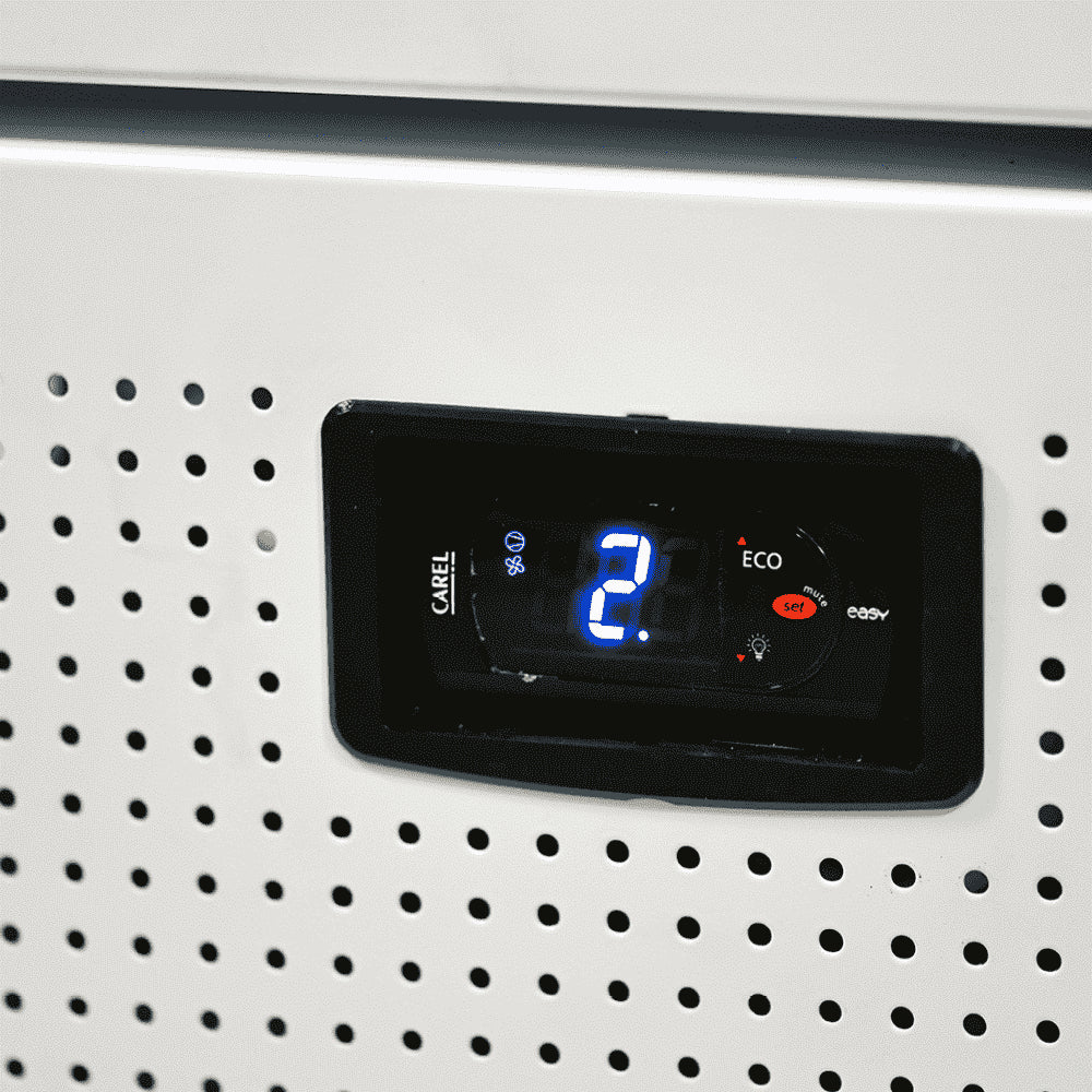 Bromic - Upright Display Fridge - 659L - 1 Door - Flat Glass - Lighbox