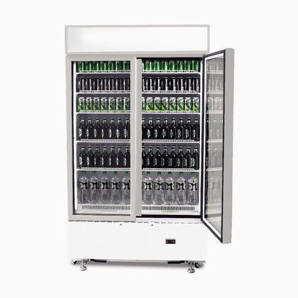 Upright Display Fridge  960L 2 Doors
