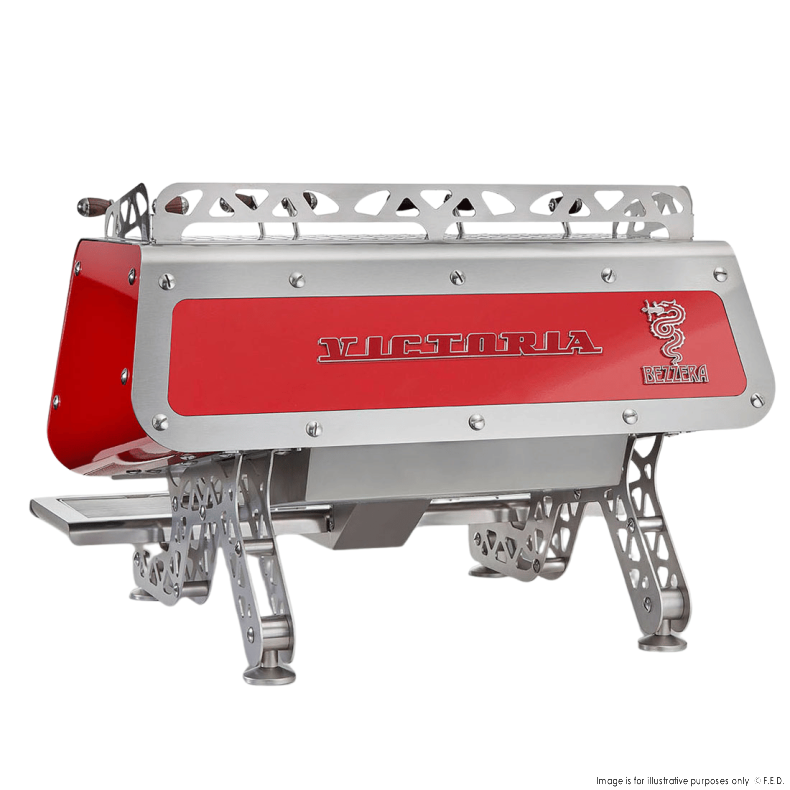 Bezzera VICTORIA Red 2-Group Professional Espresso Machine - BZVICTORIA2R