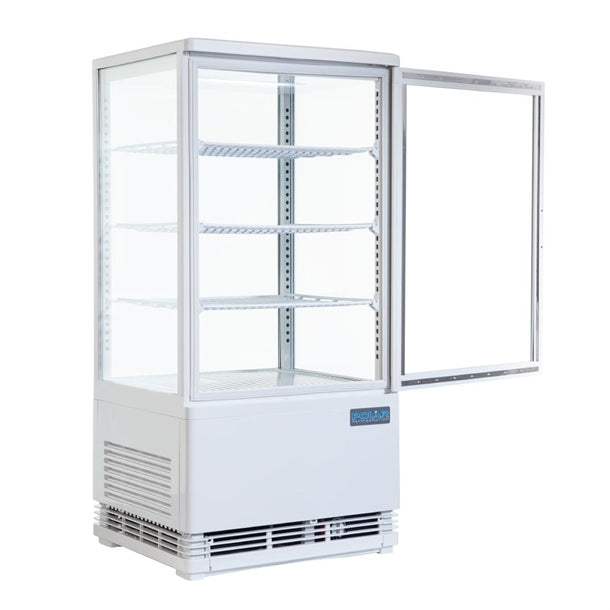 Polar C-Series Energy Efficient Display Fridge 68Ltr White - Width: 428mm. 180W