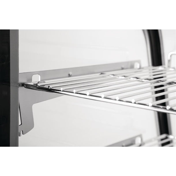 Polar G-Series Energy Efficient Countertop Food Display Fridge 160Ltr Black - 200W. Width: 886mm