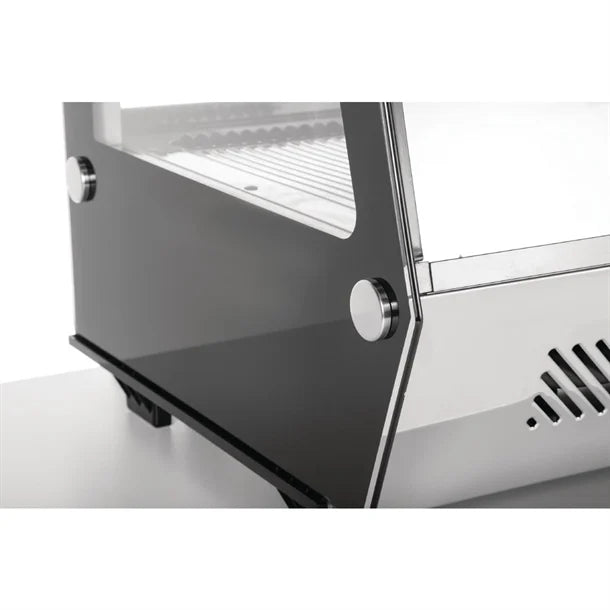Polar G-Series Energy Efficient Countertop Food Display Fridge 160Ltr Black - 200W. Width: 886mm