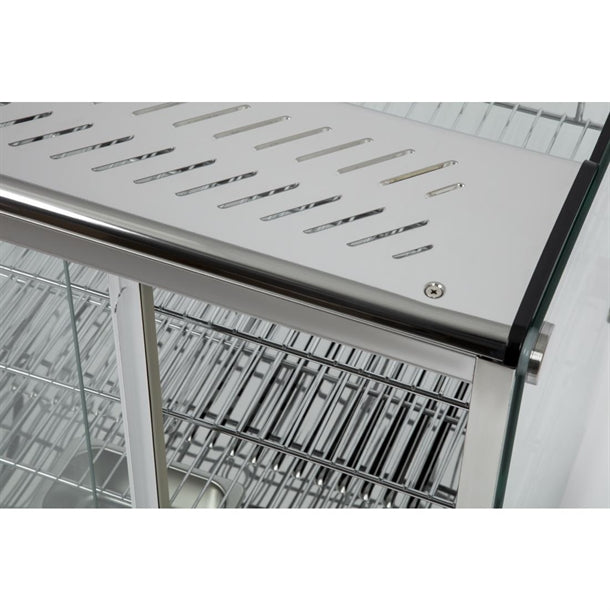 Apuro Countertop Heated Food Display 868mm Width - 1.5kW. 3 Tier. Capacity: 160Ltr