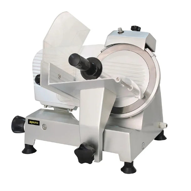 Apuro Meat Slicer 220mm - 120W. 220mm blade (8.6")