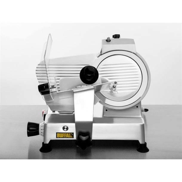 Apuro Meat Slicer 220mm - 120W. 220mm blade (8.6")