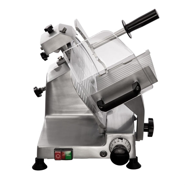 Apuro Meat Slicer 220mm - 120W. 220mm blade (8.6")