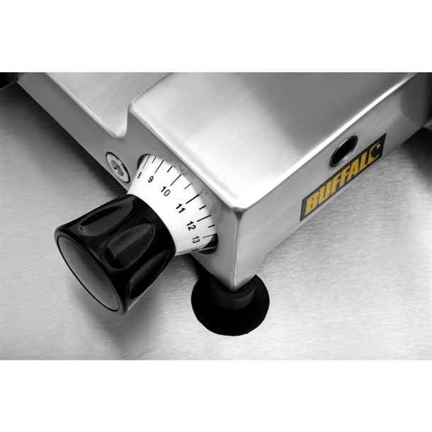 Apuro Meat Slicer 250mm - 120W. 250mm blade (9.8")