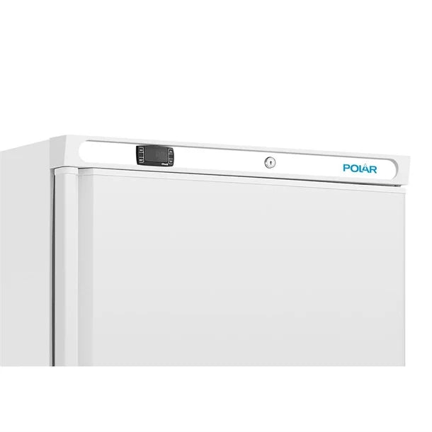 Polar C-Series Upright Freezer White 600Ltr - 350W. Total usable capacity: 469 Ltr. R600a